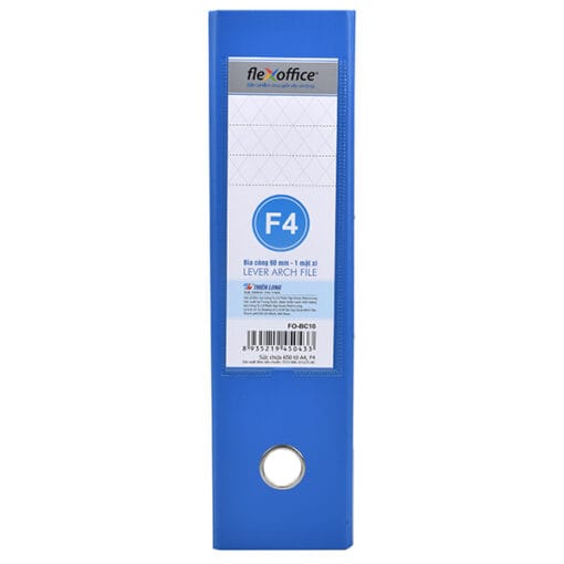 Bìa còng Flexoffice khổ F4, gáy 90mm, lưu trữ hồ sơ văn phòng tiện lợi
