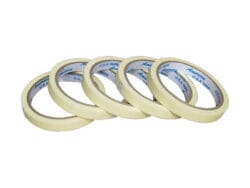 Băng keo giấy 1.2P an toàn, dẻo dai, dùng cho thủ công, đóng hộp, dán vật liệu nhẹ