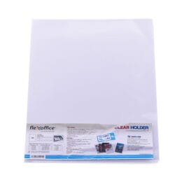 Bìa lá A4 Flexoffice FO-CH01 chính hãng, nhựa trong suốt, bền đẹp