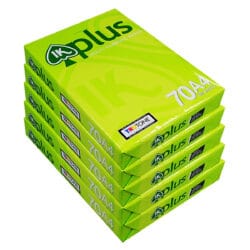 Ram giấy A4 IK Plus 70gsm trắng sáng, in sắc nét