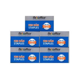 Kim bấm số 3 FlexOffice FO-STS01 chính hãng, bấm chắc chắn