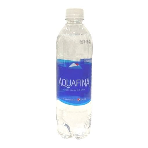 nước uống tinh khiết đóng chai aquafina 500ml