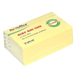 Giấy note Flexoffice FO-SN05 kích thước 3x5 inch, nhiều màu nổi bật