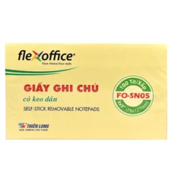 Giấy ghi chú Flexoffice 3x5 FO-SN05 chính hãng, dễ viết, dễ dán