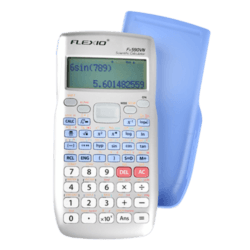 Máy tính Flexio FX-590VN khoa học, 417 chức năng, màn hình 2 dòng