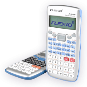 Máy tính Flexio FX-590VN thiết kế nhỏ gọn, tiện lợi cho thi cử