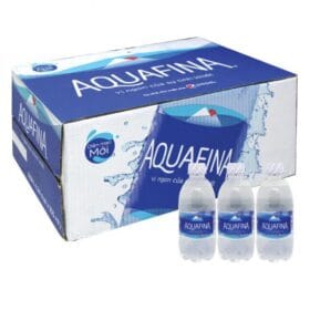 Nước uống tinh khiết đóng chai Aquafina 355ml