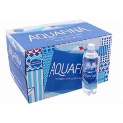 nước uống tinh khiết đóng chai aquafina 500ml