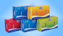 Khăn giấy Pulppy hộp 180 tờ mềm mịn, thấm hút tốt, an toàn cho da