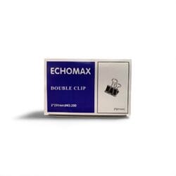 Kẹp bướm Echomax 51mm bền bỉ, giữ giấy gọn gàng, dễ sử dụng