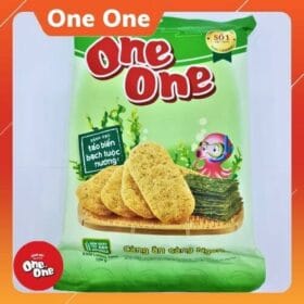 Bánh Gạo One One Vị Tảo Biển Bạch Tuộc Nướng – Gói 139g