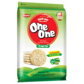 bánh gạo vị ngọt dịu one one – gói 150g