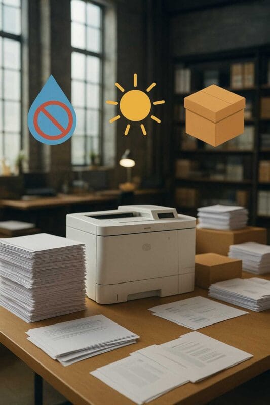 cscom cach bao quan giay in dung cach