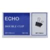 Kẹp bướm Echo 15mm, giữ giấy chắc chắn, tiện dụng cho văn phòng và học tập
