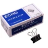 Kẹp bướm Echo 19mm chất lượng cao, kẹp tài liệu gọn gàng, bền bỉ