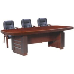 bàn họp ct2010h5 hòa phát – mặt lượn cong, chân chữ c, mdf sơn pu