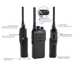 bộ đàm abell a720t(ex) bộ đàm chống nổ ip67