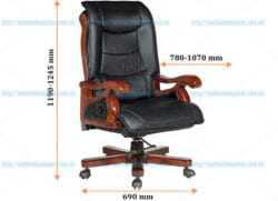 ghế lãnh đạo Hòa Phát TQ19 bọc da cao cấp