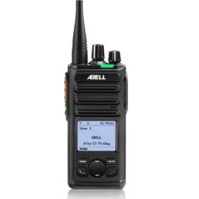 máy bộ đàm abell a580t giao diện có màn hình